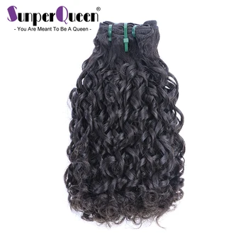 

Double Drawn Funmi Hair Bundles 100% Brazilian Water Wave Human Virgin Hair Extension