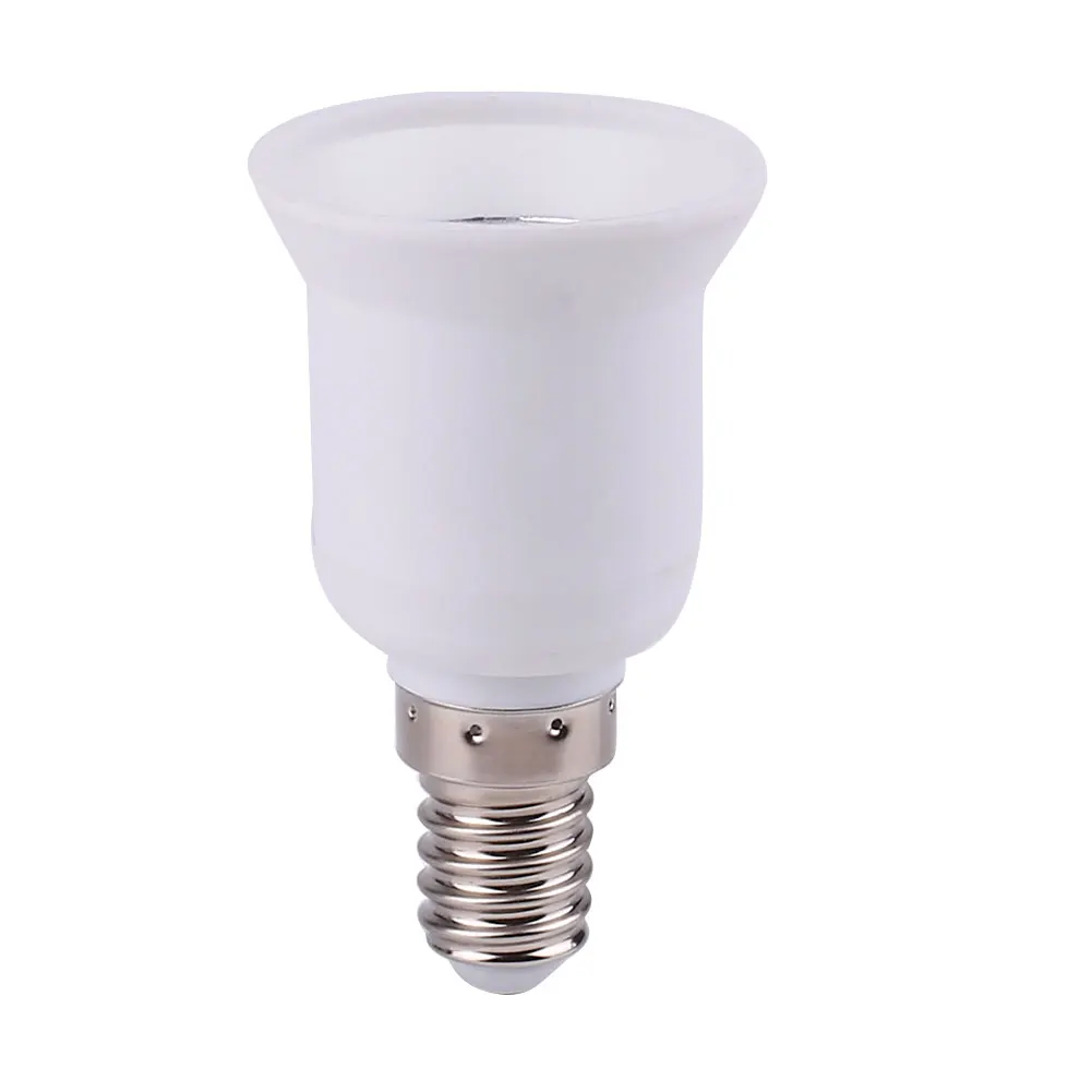 Держатель светильника E14 к E27 AC220-230V адаптер Lightbaseadapter лампа Basesocket лампочки конвертера розетки PBT розеточный светильник