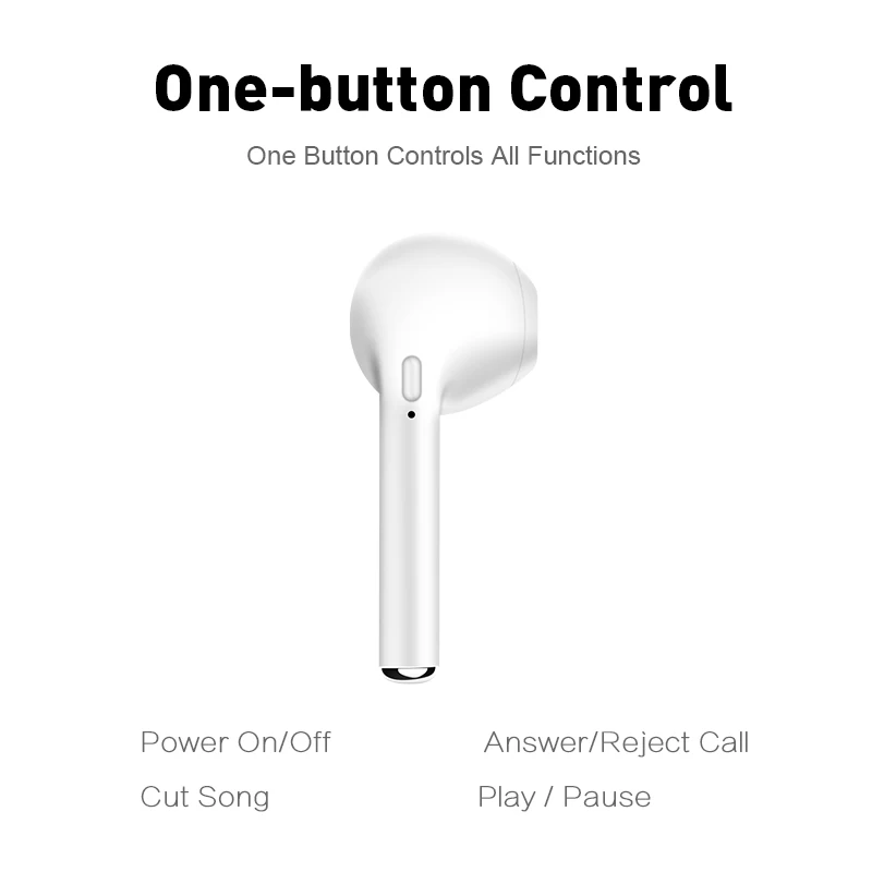 I9s TWS мини беспроводные Bluetooth наушники, стерео наушники, гарнитура, наушники с микрофоном для Iphone, Xiaomi, всех смартфонов i7 i12