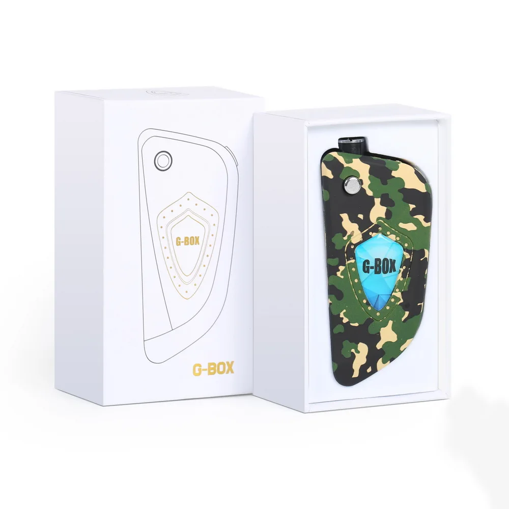 Greenlightvapes Preheat Battery G BOX Mod 650 мАч Регулировка напряжения 510 картриджи с резьбой бак