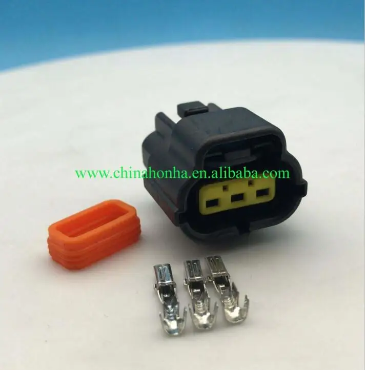 

10 pcs 3 pin for S60 S80 XC60 XC90 camshaft eccentric shaft position sensor wiring connector 174357-2 368523-1