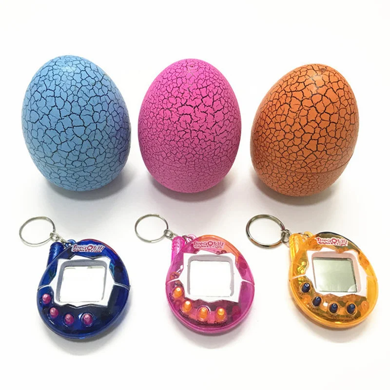 Dinosaur Egg Tumbler Tamagotchi Toy Digital Pets Electronic Retro Funny Toy YF 