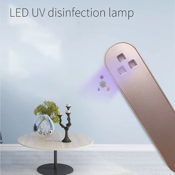 

Portable Lamp Handheld 3LED UV Germicidal Disinfection Stick Sterilizer for Household Formaldehyde Protection Supplies