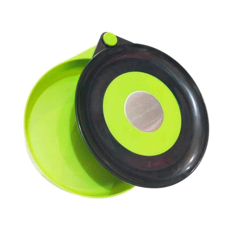 

Fishing Bait Plate Strong Magnetic Pull Bait Tray Steel Central Axis 360-Degree Rotation Plastics Durable Portable Fishing Chair