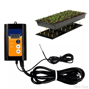 

Heat Mat Thermostat 5-40C Planting Temperature Controller Growing Equipment A13 20 Dropship