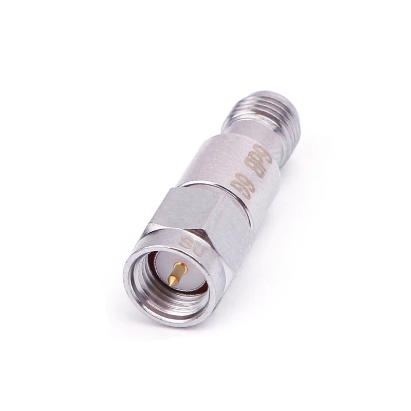 6DB 2 Вт SMA DC-6GHz коаксиальный фиксированный аттенюаторы частота 6 ГГц SMA фиксированные разъемы - Цвет: 6DB