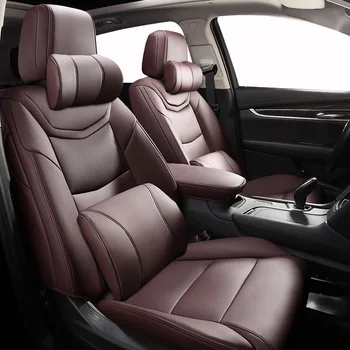 

Custom Leather car seat cover For SKODA Octavia Yeti Superb Rapid Fabia Combi Kodiaq Automobiles Seat Covers