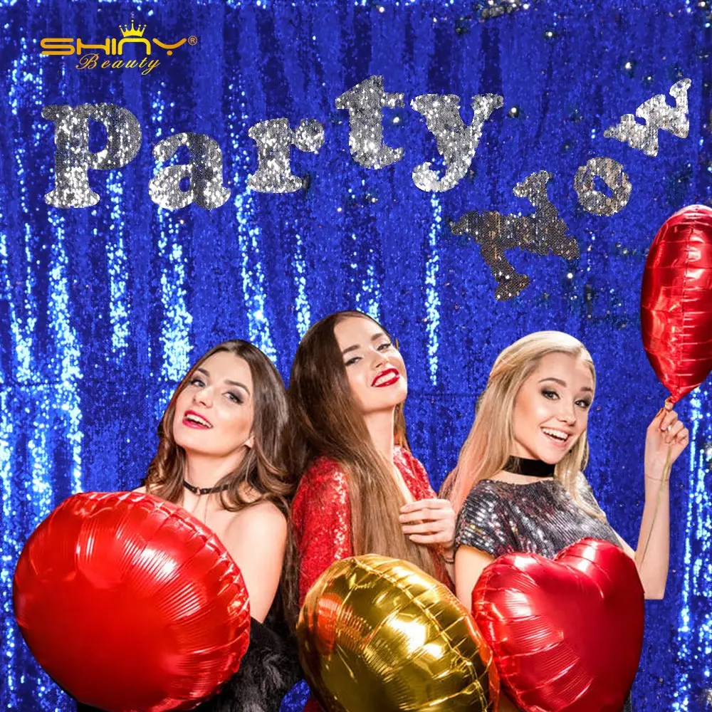 

Sequin Backdrops-Reversible Sequin Backdrop Curtain for Wedding/Party/Photography/Birthday/Christmas/Prom/Other Event Decor-M