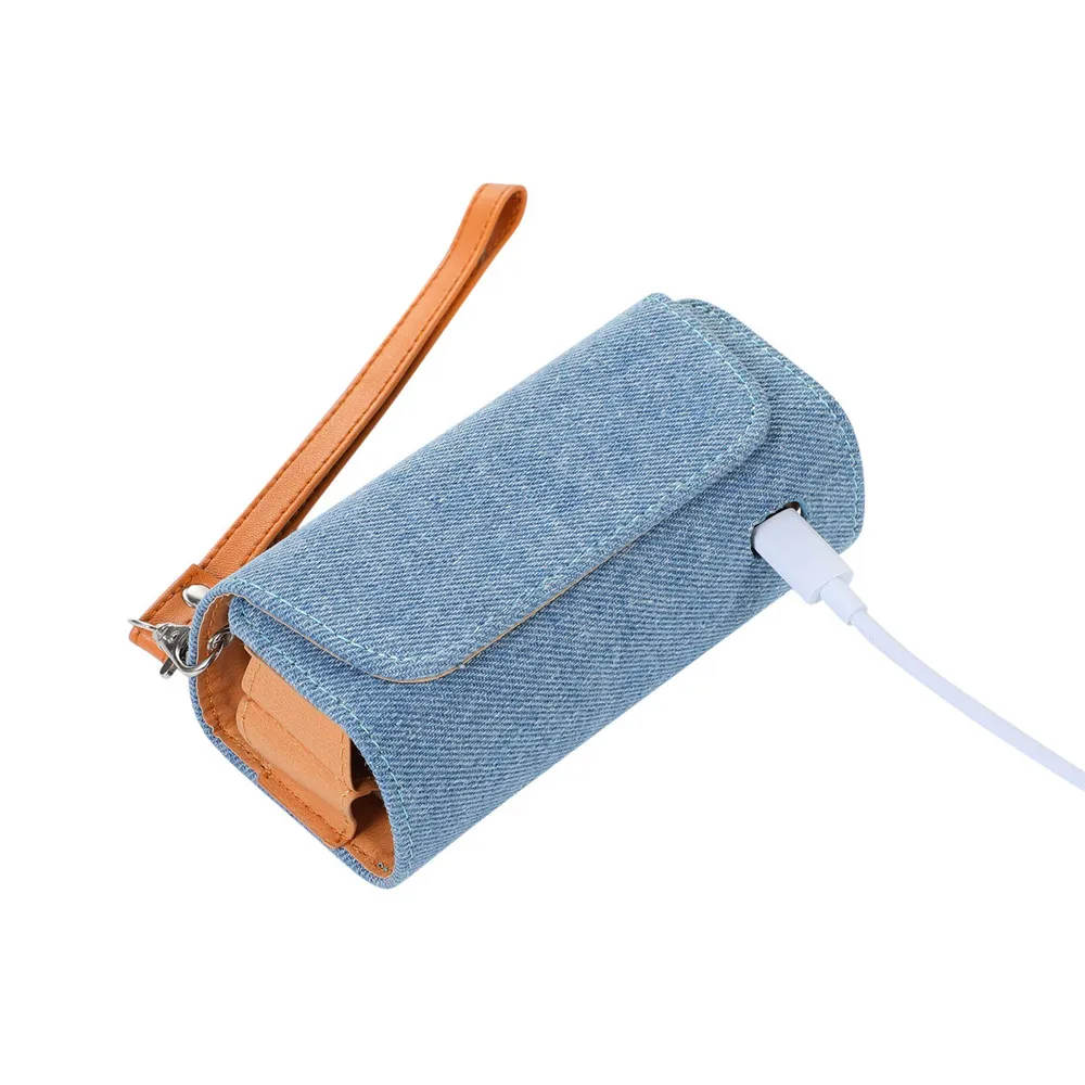 

5 Colors Flip Leather Cover for IQOS 3.0 Case Pouch Holder Leather Case Double Book Bag Accessories