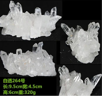 

---402++++Natural white crystal stone ornaments degaussing purification radiation anti-villain