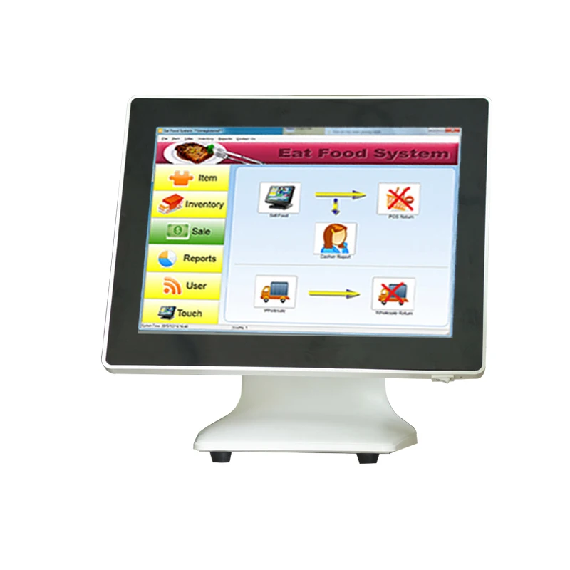 US $262.00 Windows EPOS Systems Desktop Cash register Touch POS Terminal For Retail