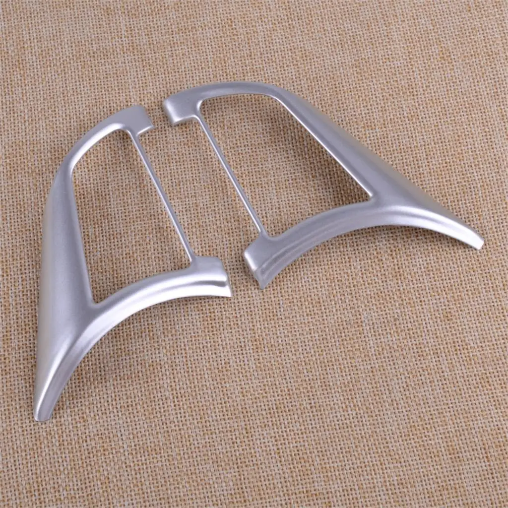 

CITALL Interior ABS Chrome Steering Wheel Button Trim Cover Decoration Accessories Fit for Nissan Kicks 2016 2017 2018 2019