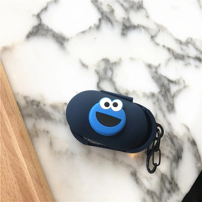 8 Милый защитный чехол для samsung Galaxy Buds, чехол с откидной крышкой и карабином, водонепроницаемый противоударный чехол s - Цвет: 8