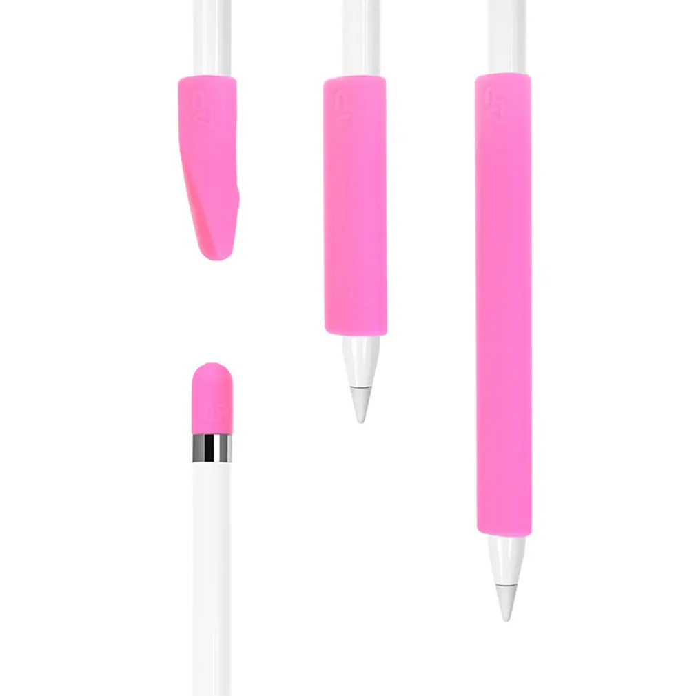 4 шт./компл. Силиконовая Защитная крышка чехол для Apple Pencil чехол Кепки крышка ручки крышки рукав чехол для карандаша от Apple