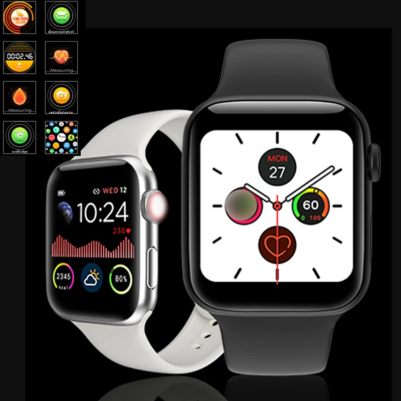 

W68 Smart Watch Series 5 Men Women iwo 8 lite iwo 10 Heart Rate Monitor Call Message Reminder For Android Apple PK P68 W34 IWO11