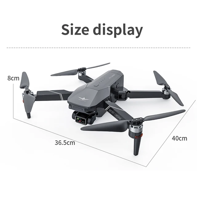 KF101 MAX / KF101 MAX1 5KM GPS Drone 4K Camera with 3-Axis EIS Anti-Shake Gimbal Professional Quadcopter Brushless WiFi FPV Dron 6