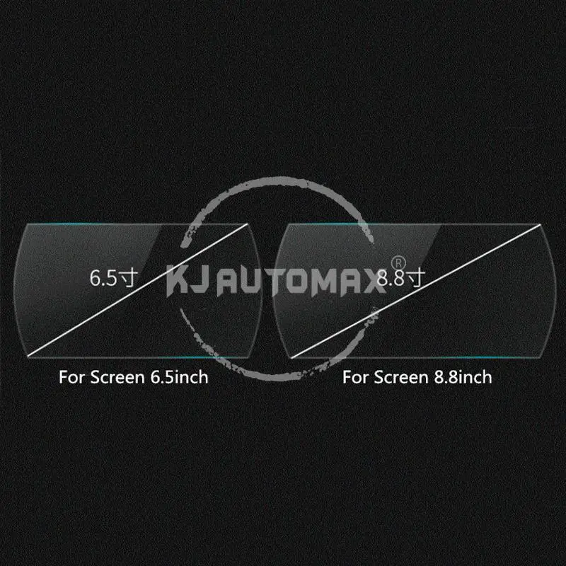 KJAUTOMAX для Mini Cooper F54 F55 F56 F60 навигационный Дисплей Защитная пленка для экрана прозрачная 8,8 дюймов 6,5 Дюймов
