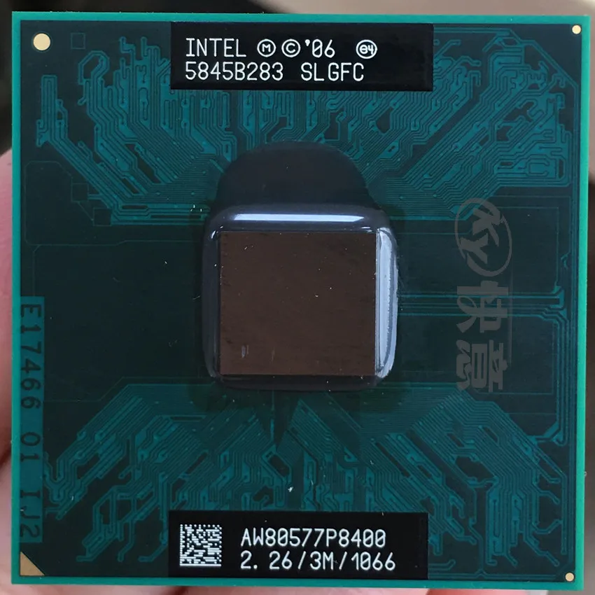 Original for Intel Core 2 Duo P8400 CPU 2.26G 3M cpu 1066 MHz 25W PGA notebook Laptop processor compatible PM45 GM45 chipset