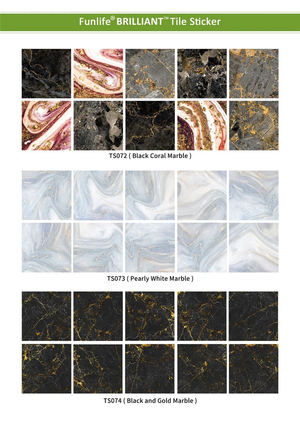 Hcda9de6ddca7414b8f26e332712aaf0a5 Tile Stickers for Home & Kitchen | Waterproof | 10pcs/Set