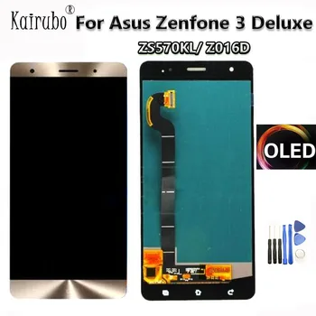 

5.7" LCD For ASUS Zenfone 3 Deluxe ZS570KL Z016S Z016D LCD Display Touch Screen Digitizer Sensor Assembly Replacement + Tools