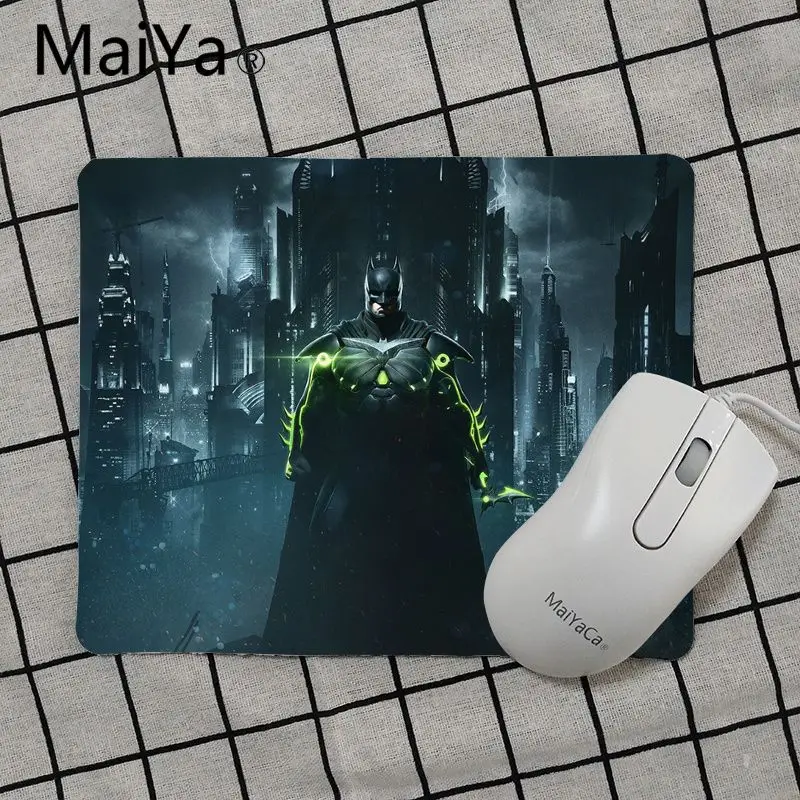 Maiya, высокое качество, DC супергерой, Бэтмен, настраиваемый игровой коврик для мыши для ноутбука,,, игровой коврик, мышь