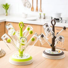 Модный дренажный пластиковый подстаканник простое хранение и отделка дренажный подстаканник винный держатель пивной кружки