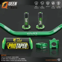 Руль для Pro Taper Pack Bar 1-1/" 6 дней Fatbar Колодки Ручки Pit Pro Racing Dirt Pit Bike мотоцикл с адаптер cnc