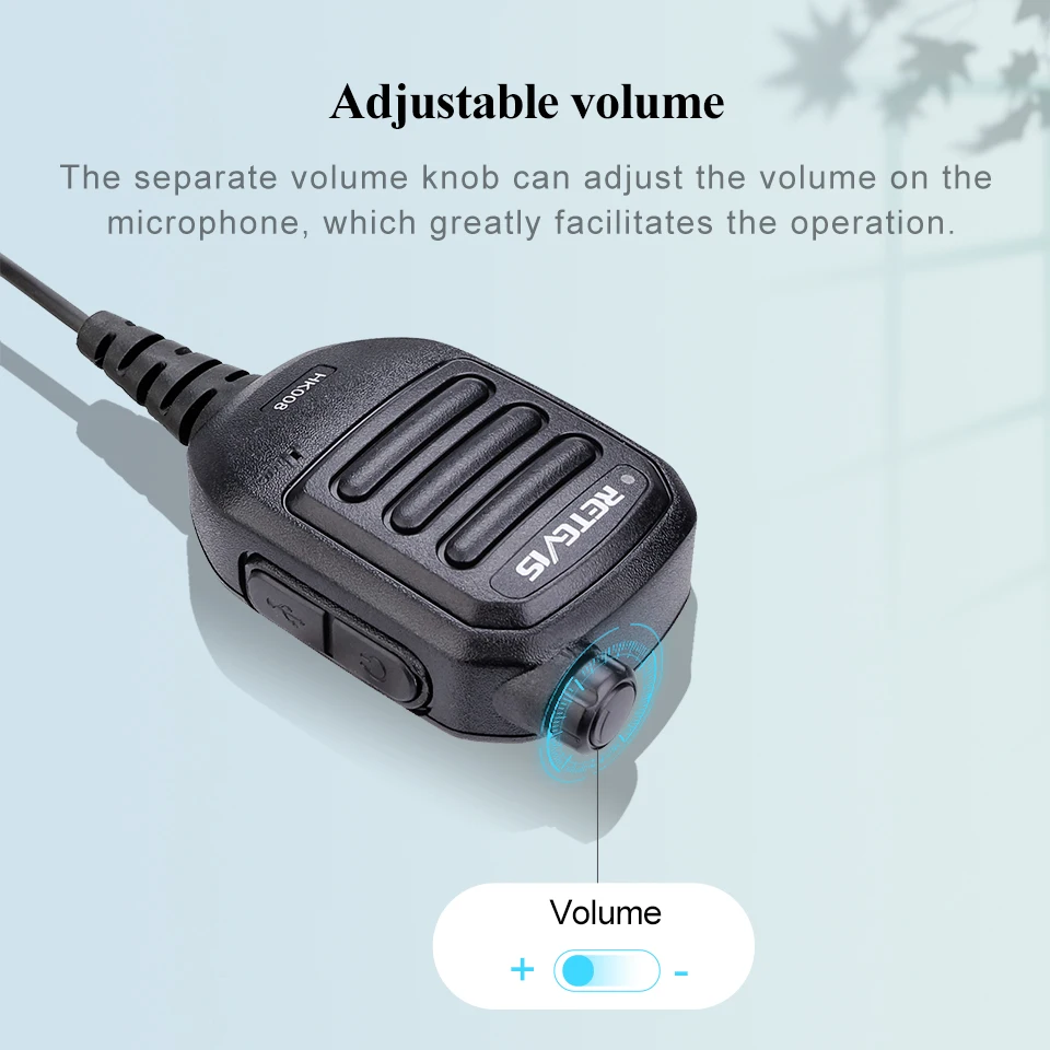 Écouteurs Talkie-Walkie Retevis - Lot De 2 Avec Micro Et PTT