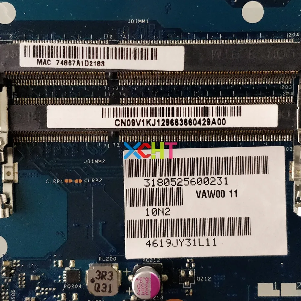 price reduction  CN-09V1KJ 09V1KJ 9V1KJ VAW01 LA-9101P w I3-3217U CPU w HD8730M GPU for Dell Inspiron 3521 5521 Lapt