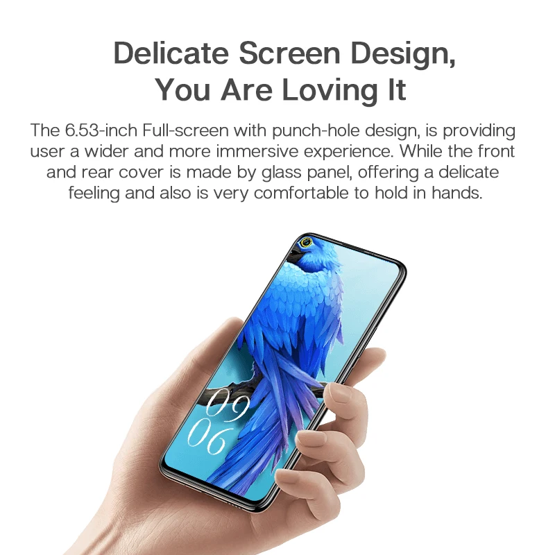 ELEPHONE U3H 8 Гб 256 Смартфон Helio P70 6 53 дюймов FHD + 48MP двойная задняя камера s 24MP