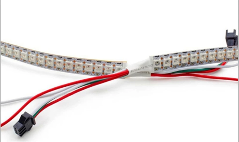 DC5V WS2812B Водонепроницаемый светодиодный пиксель полосы светильник 1 М/4 м/5 м 2812 IC встроенным индивидуально адресуемых RGB ленты лампы 30/60/144 светодиодный s/m