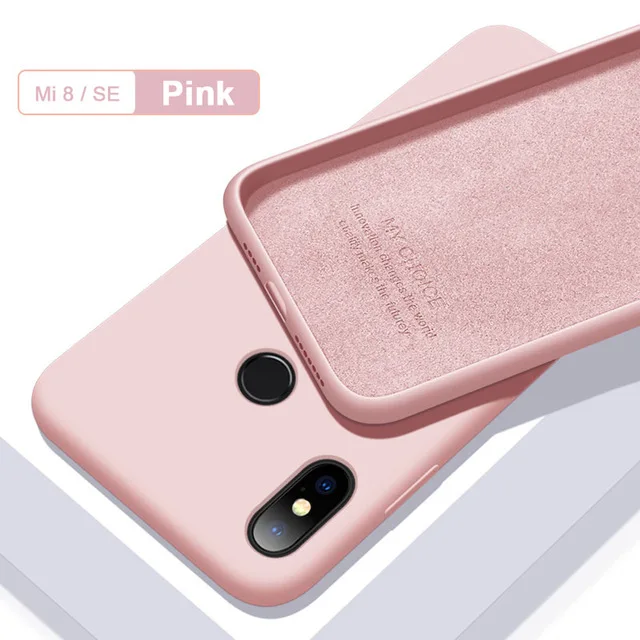 HATOLY приятный для кожи чехол Xiaomi Mi8 Pro жидкий силиконовый Lite тонкий мягкий из ТПУ