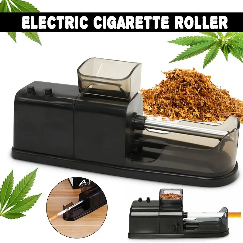 

Automatic Cigarette Rolling Machine Electric Tobacco Injector Maker Roller Tool EU/ US plug