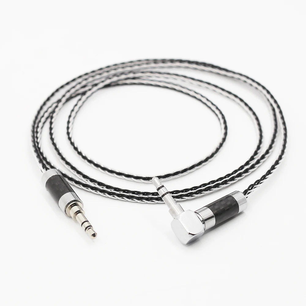 Audiocrast 3 5 мм AUX кабель высокого качества посеребренный 90 градусов прямоугольный