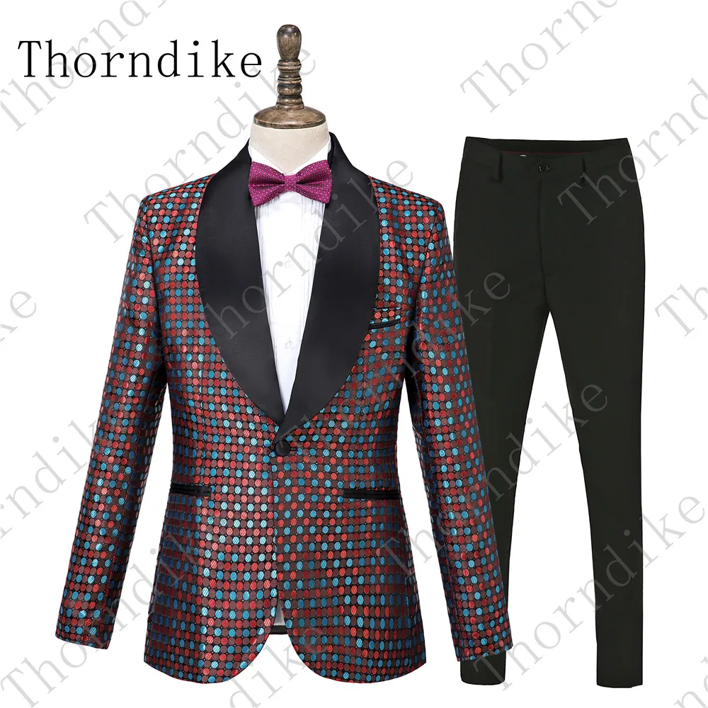 Thorndike стиль шаль нагрудные смокинги для жениха 18 стилей мужские свадебные костюмы/выпускной/ужин лучший мужской блейзер(куртка+ брюки