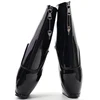 JIALUOWEI Super sexy extreme lockable zipper ballet wedge boots Size 36-46 ► Photo 3/6