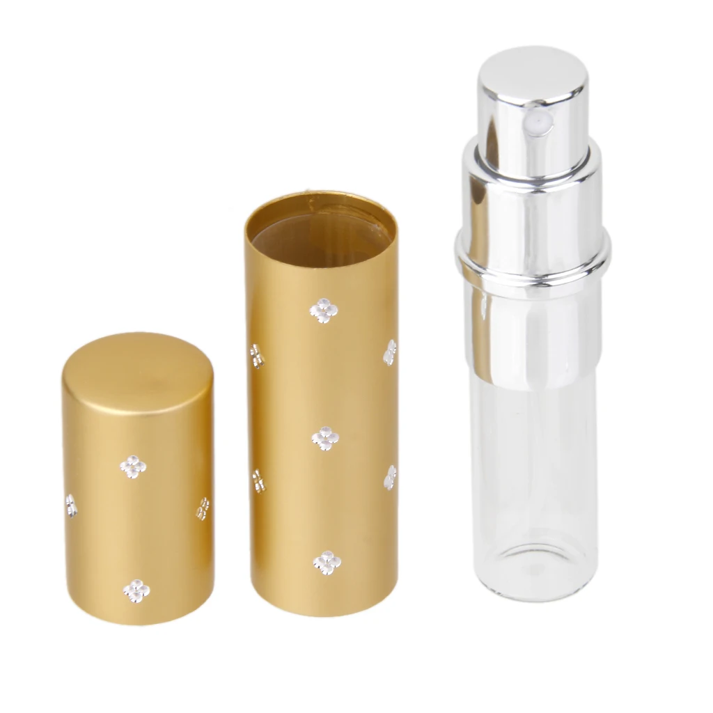 6ml Travel Purse Refillable Perfume Scent Aftershave Atomizer Empty Spray Bottle