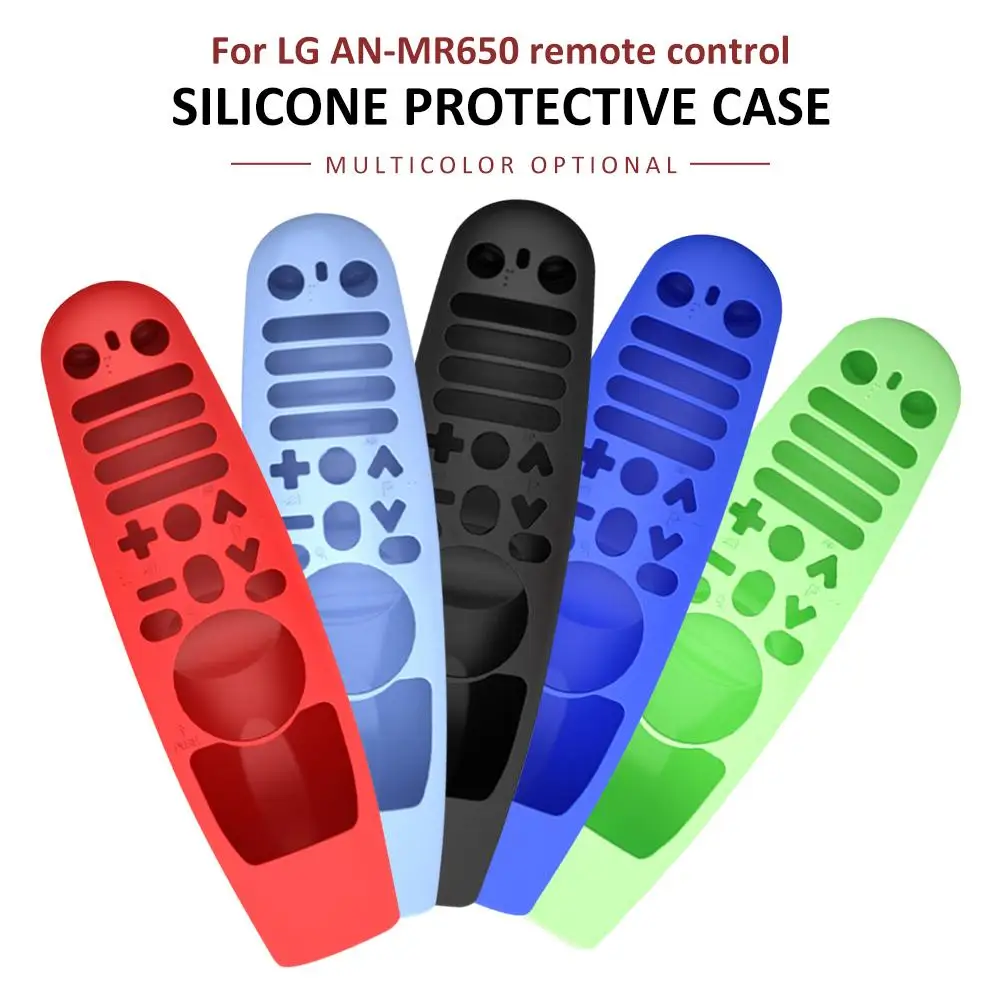 De los casos del medio ambiente Anti-caída a prueba de golpes a prueba protector impermeable funda de silicona para LG AN-MR600 Control remoto