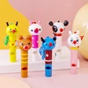 5Pcs Children Wooden Cute Cartoon Animal Small Whistle Baby Early Learning Education Toys Musical Instrument Woodiness Kids Gift 1
