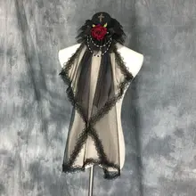 Розовый искусственный бисер Цепочка Свадебная вуаль Цветочная кружевная оправа черный тюль сетка Pillbox шляпа Роза бусы Цепочка Свадебная вуаль