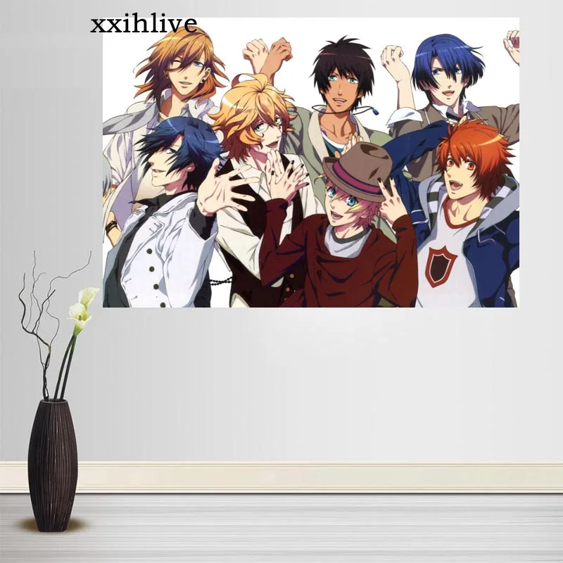 Custom Japanese Anime UTA NO PRINCE SAMA Posters Art Silk Canvas Poster Bar Room Decoration Painting Home Decor 30x45cm,40x60cm 