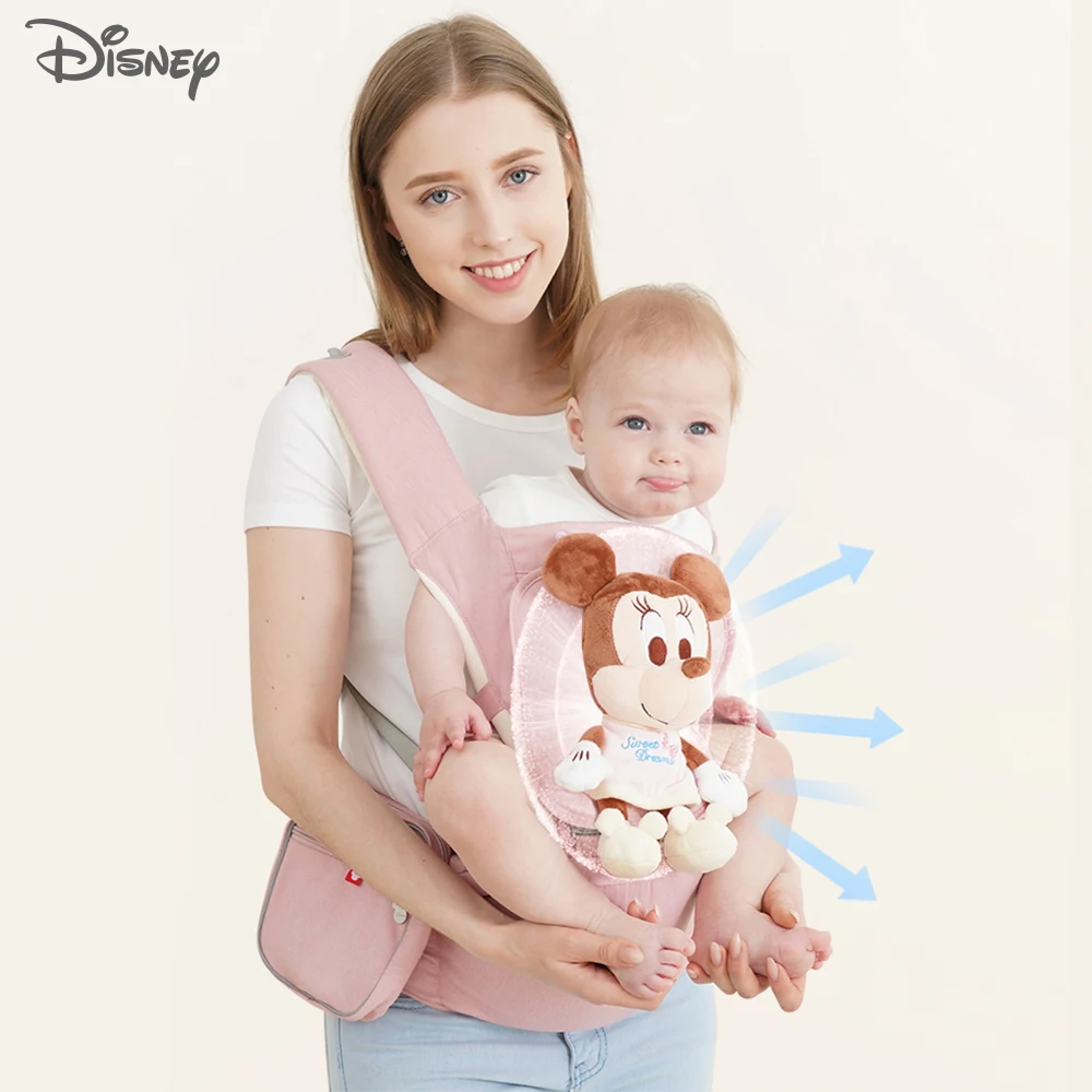 Disney ремень для новорожденных Мягкие Детские рюкзаки обертывание дышащая обертывание новорожденных удобный уход за ребенком