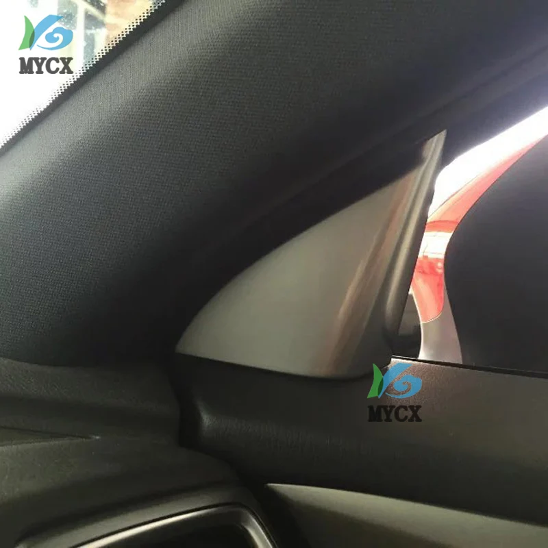 Для Mazda CX-4 CX4 CX 4 2 шт., автомобильная передняя дверь, окно, внутренний треугольник, крышка, отделка, интерьер, литье, аксессуар