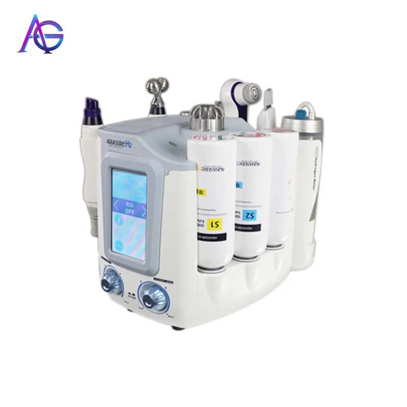  Portable small bubble hydro oxygen machine facial Deep cleaning for all skin type (Can choose 6 in 