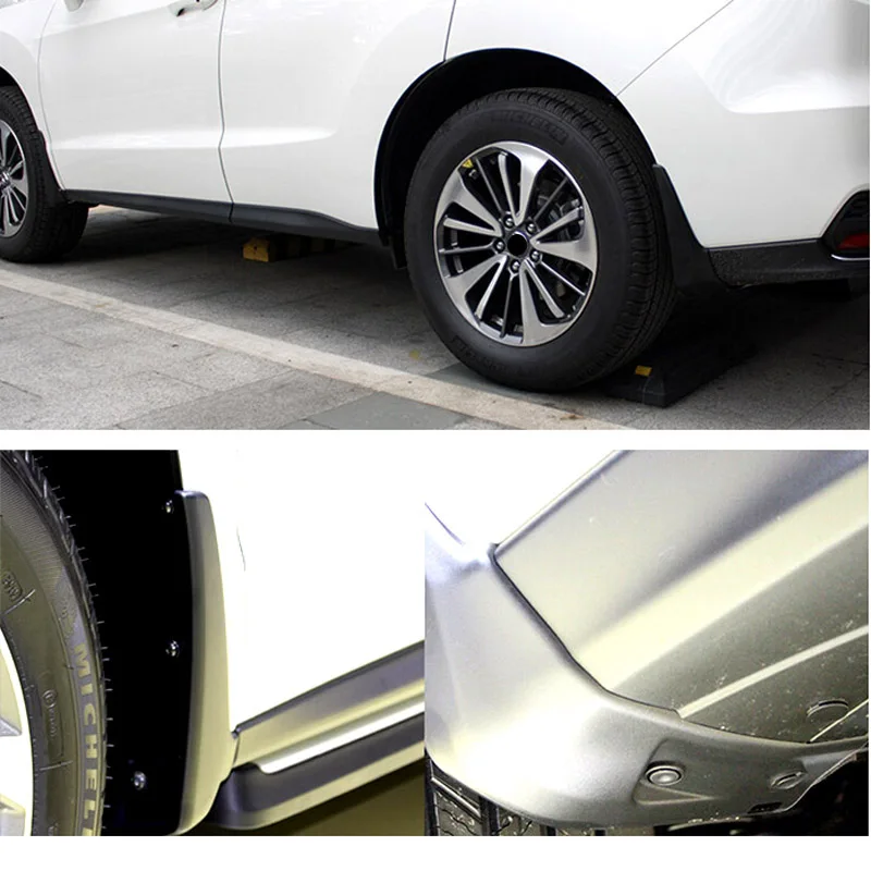 Набор литых автомобильных брызговиков для Acura RDX 2013- Брызговики крыло брызговиков передний задний Стайлинг