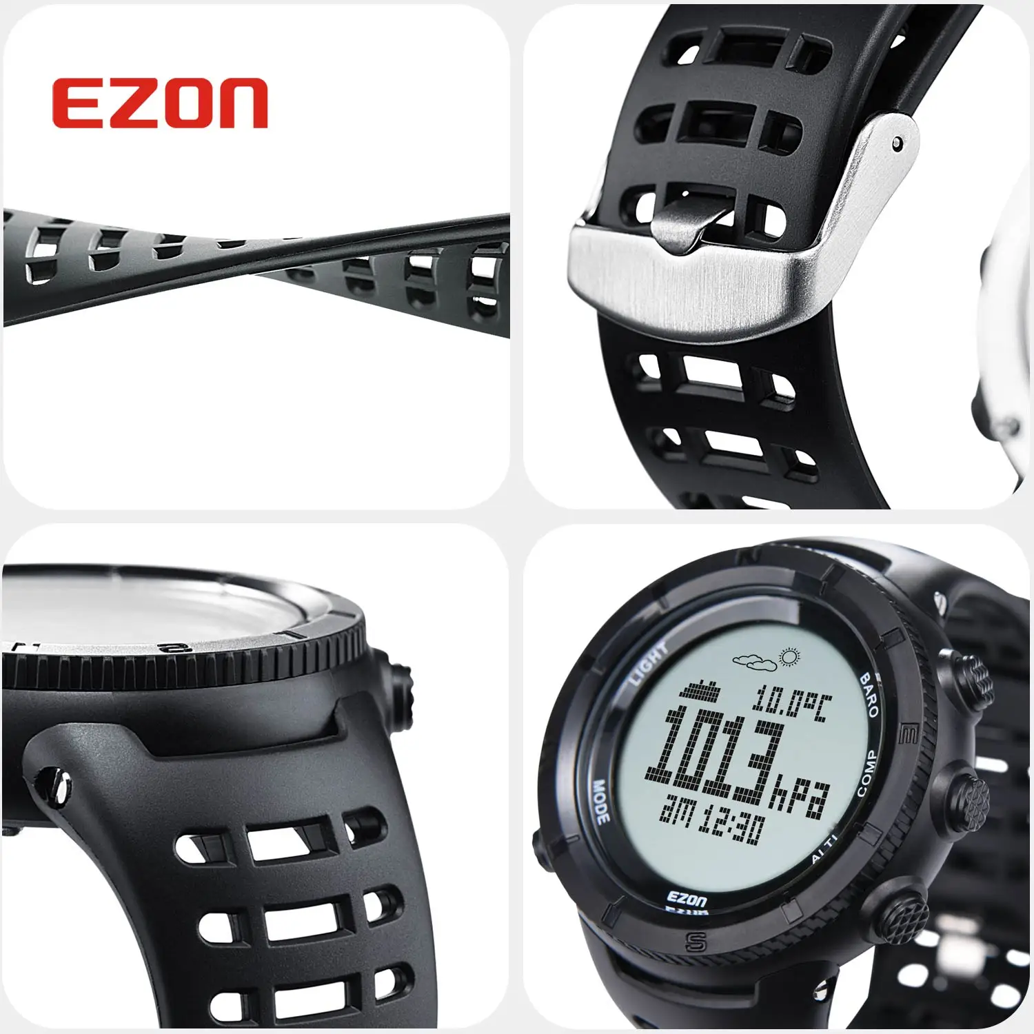 EZON H001H13 – montre-bracelet professionnel pour homme