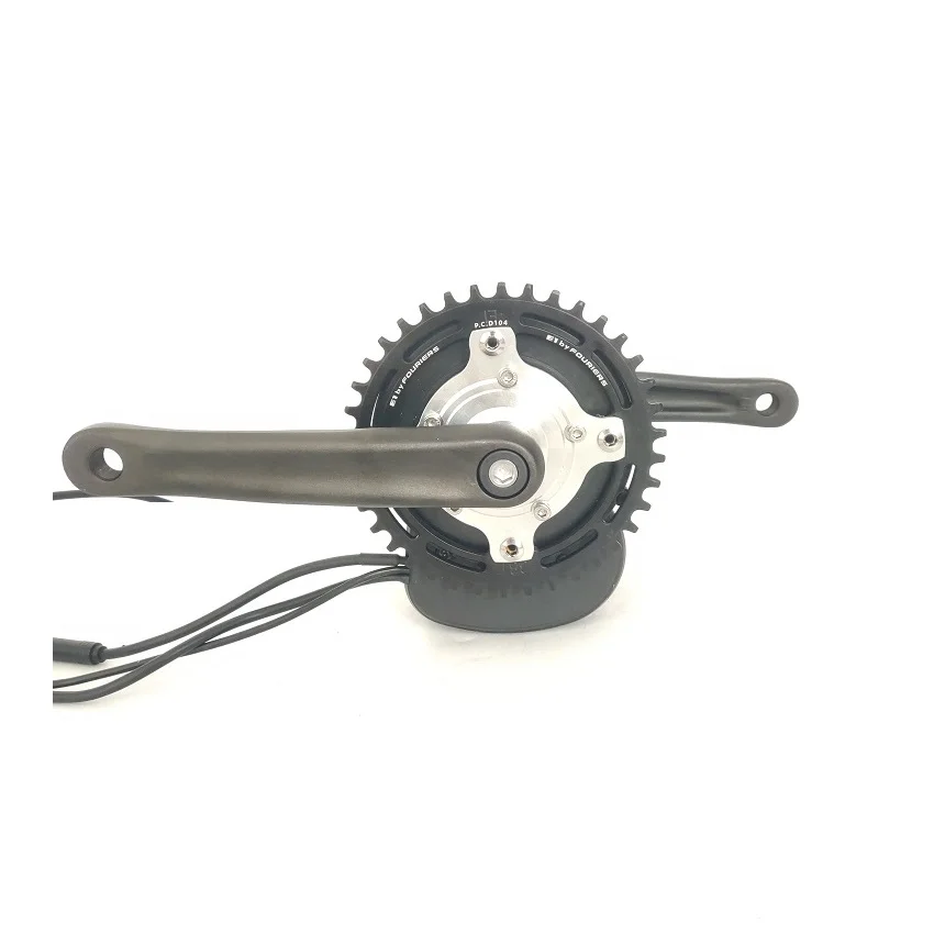 Flash Deal SOMEDAY Tongsheng TSD Mid Motor Chainwheel Ring Adapater 34T 36T 38T Chain Sets  eBike Kit 4