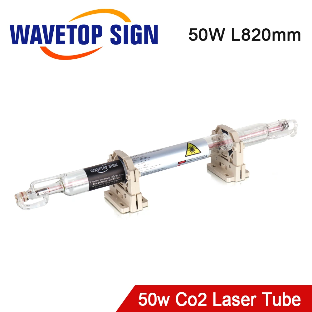 WaveTopSign 45 W 50 Co2 лазерной трубки Длина диаметром 700 мм. мм обновлен металлическая