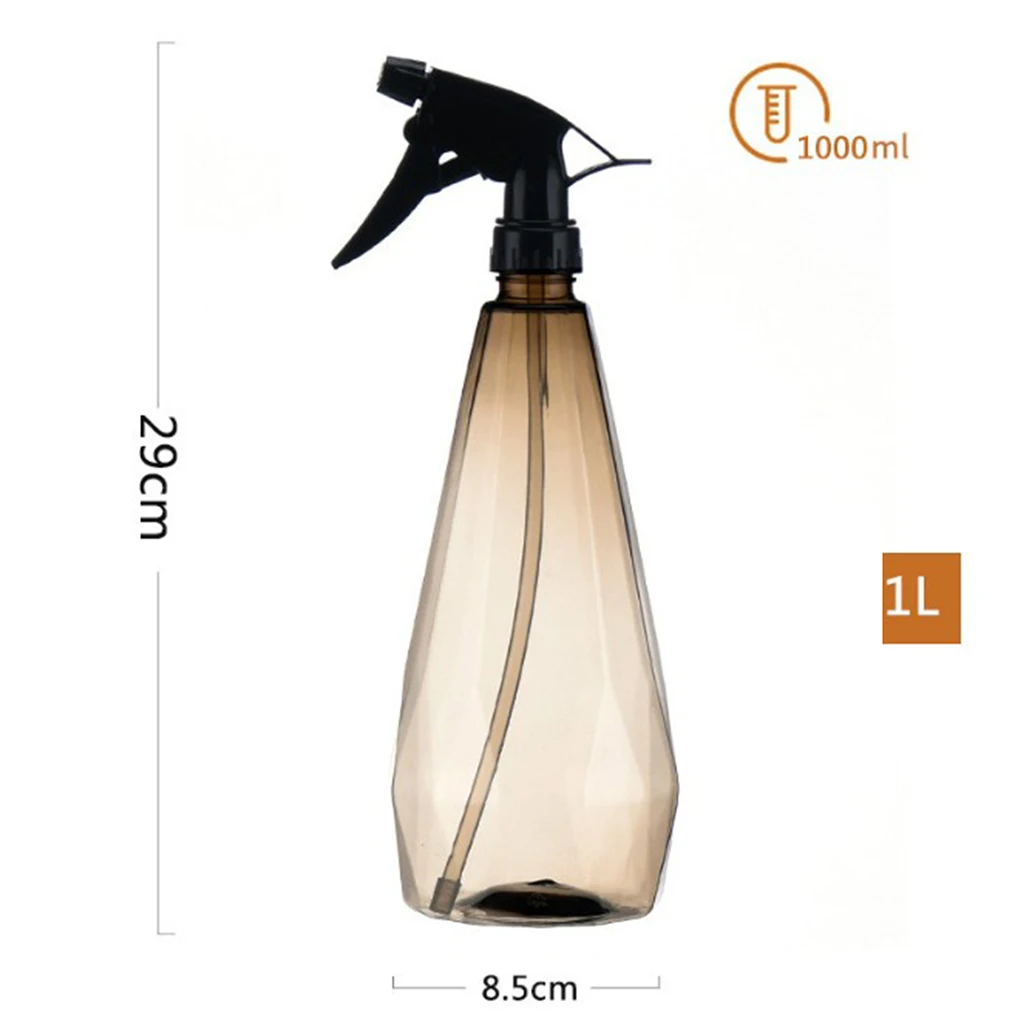 1L Floral Empty Spray Bottle Water Misting Spray Bottle Plant Watering Can Trigger Sprayer for Home Plant Care Hair Fressing
