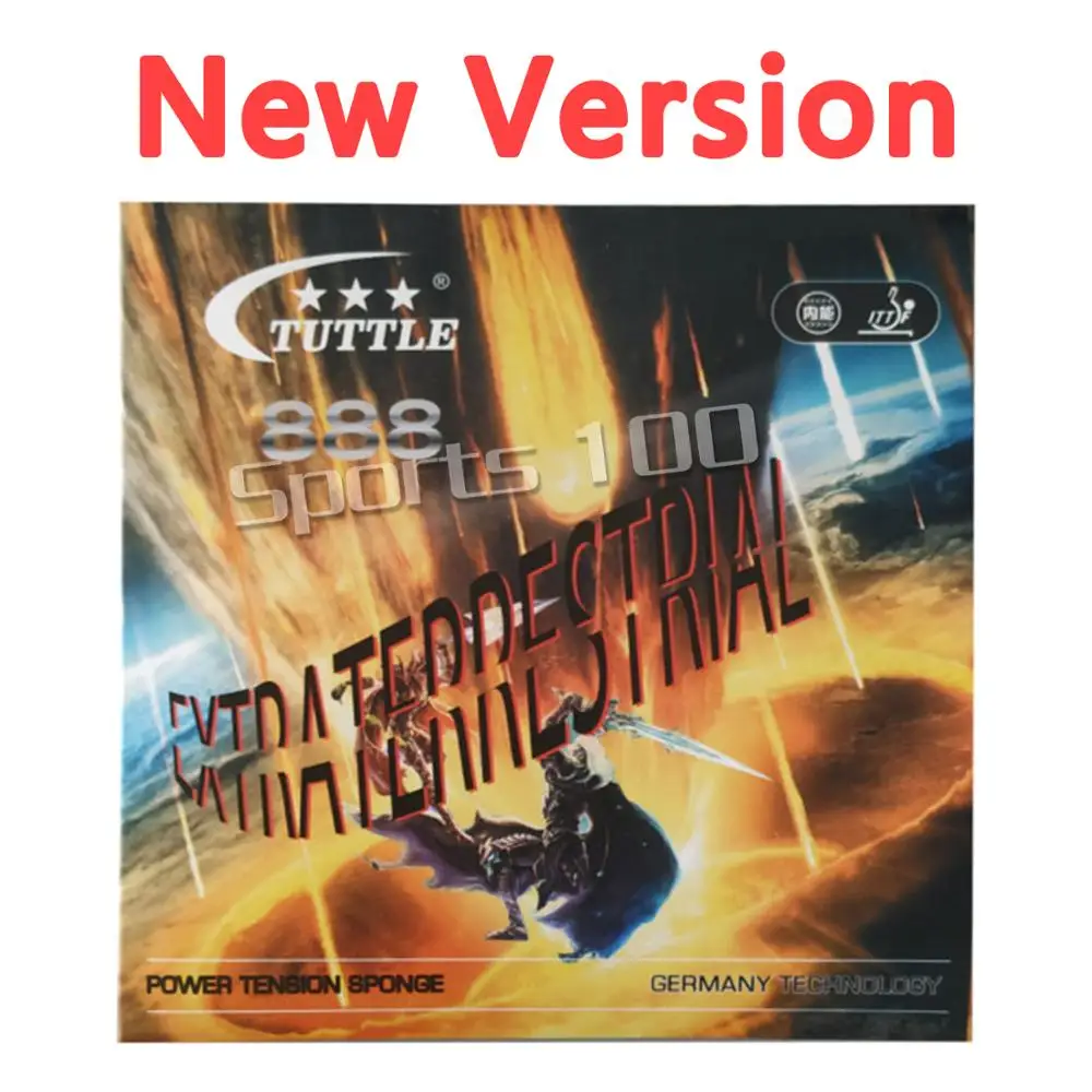ITTF Tuttle Black Energy 888 Германия губка для торта 40+ резина для настольного тенниса, резина для пинг-понга